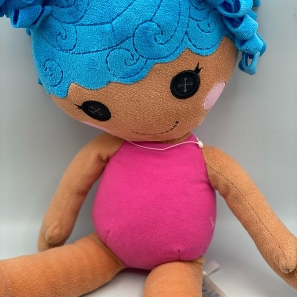 Build A Bear BAB Lalaloopsy Plush Doll Mittens Fluff 'N' Stuff Blue Hair 20 inch - Picture 2 of 4